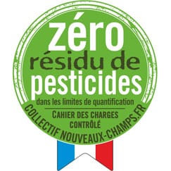 Cooplim label Zéro résidu de pesticides