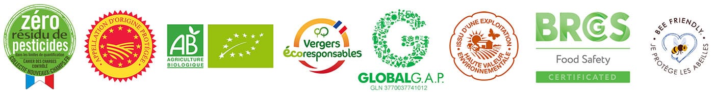 Labels et certification Cooplim pommes du Limousin Labels et certification Cooplim pommes du Limousin
