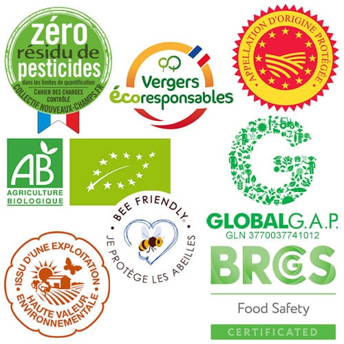 Labels Cooplim, Coopérative producteurs de pommes Labels Cooplim, Coopérative producteurs de pommes